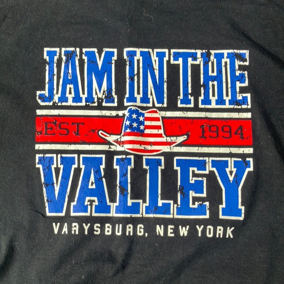 Vintage Country Concert T Shirt. #2. Jam in the Valley size XL - Picture 3 of 11